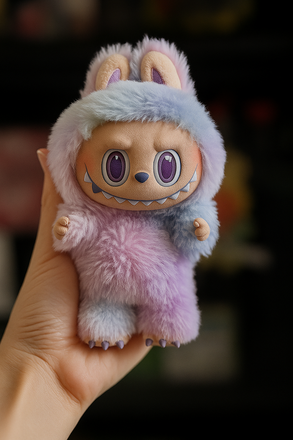 THE MONSTERS - Authentic Labubu Exciting Macaron Vinyl Face Blind Box